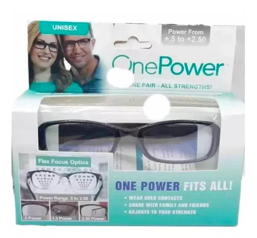 Lentes de Lectura One Power — Graduación Adaptable