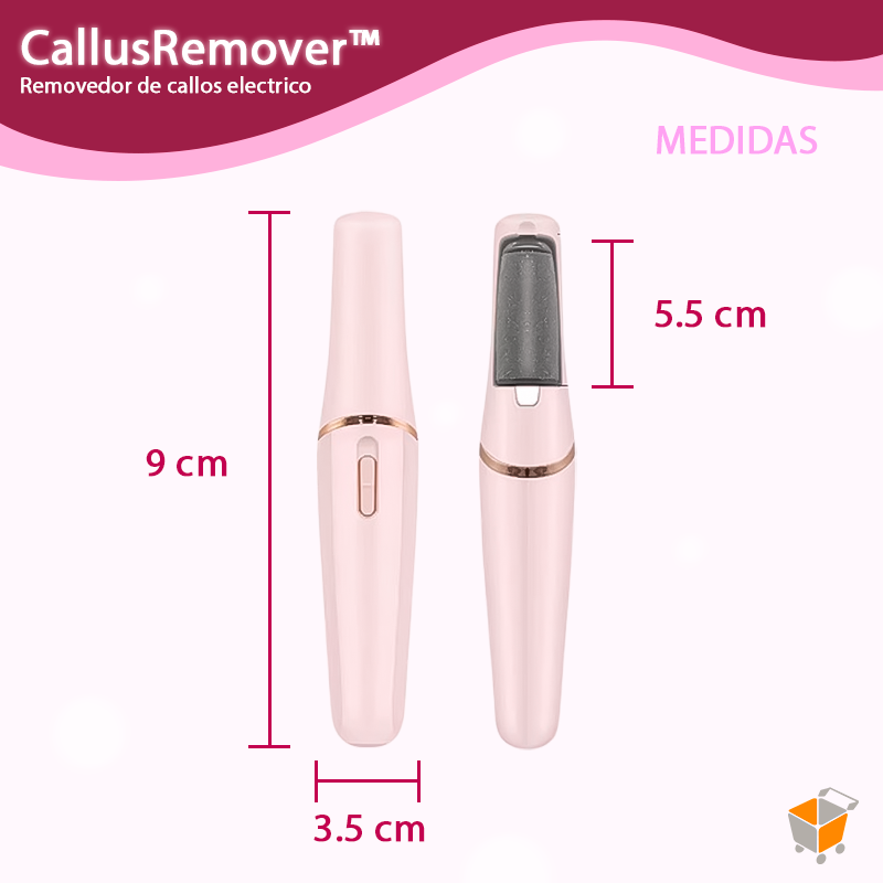 Removedor de Callos Eléctrico Recargable