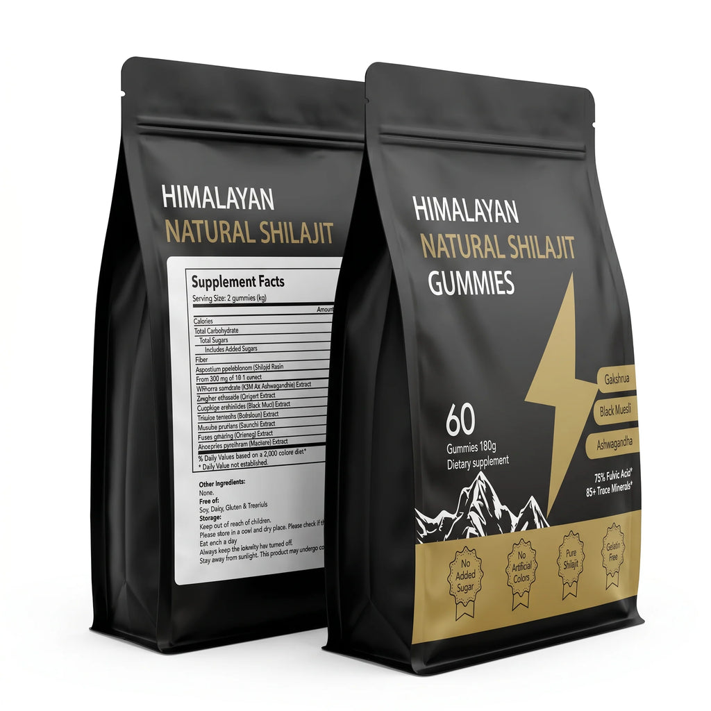 SHILAJIT HIMALAYA 60 GUMMIES